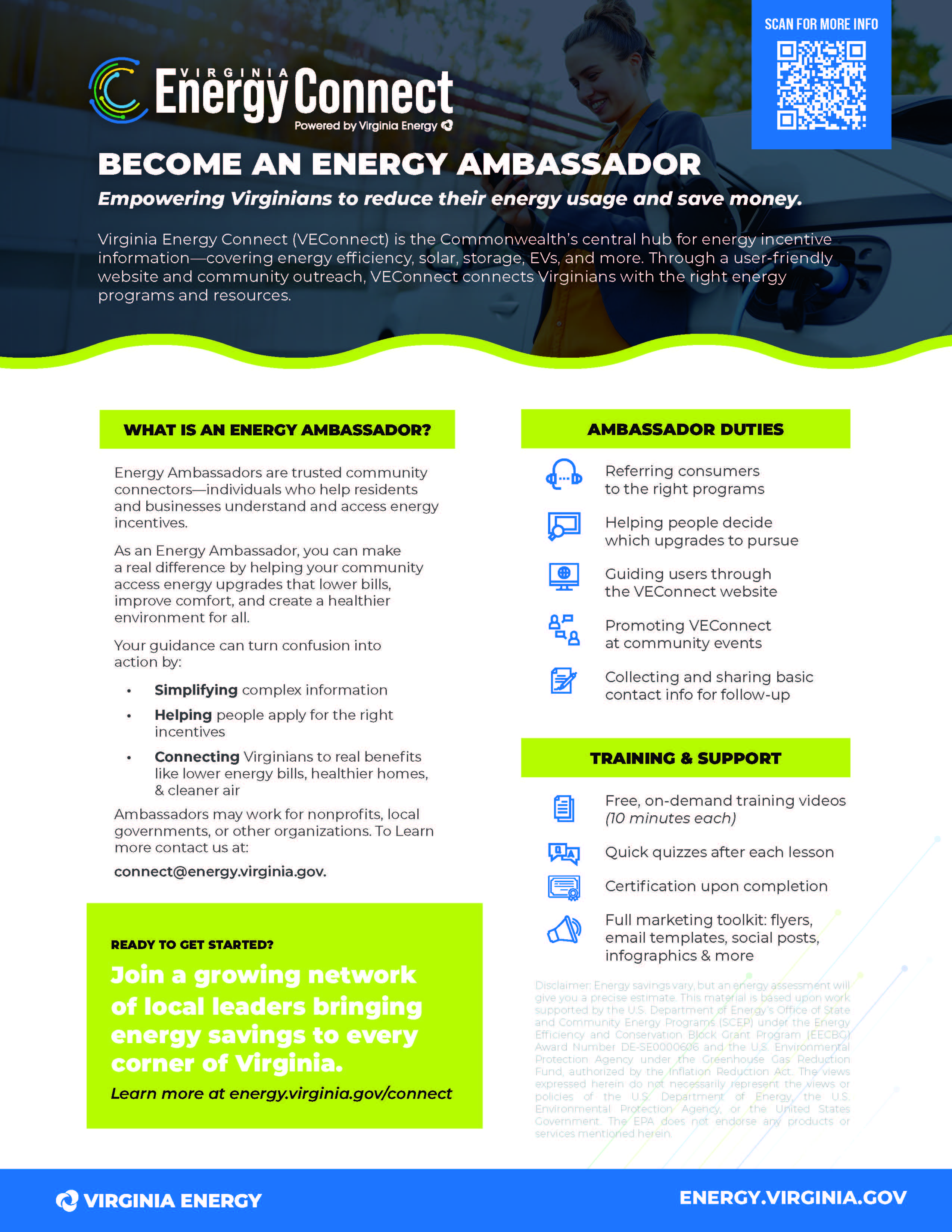 Fact Sheet - Energy Ambassadors